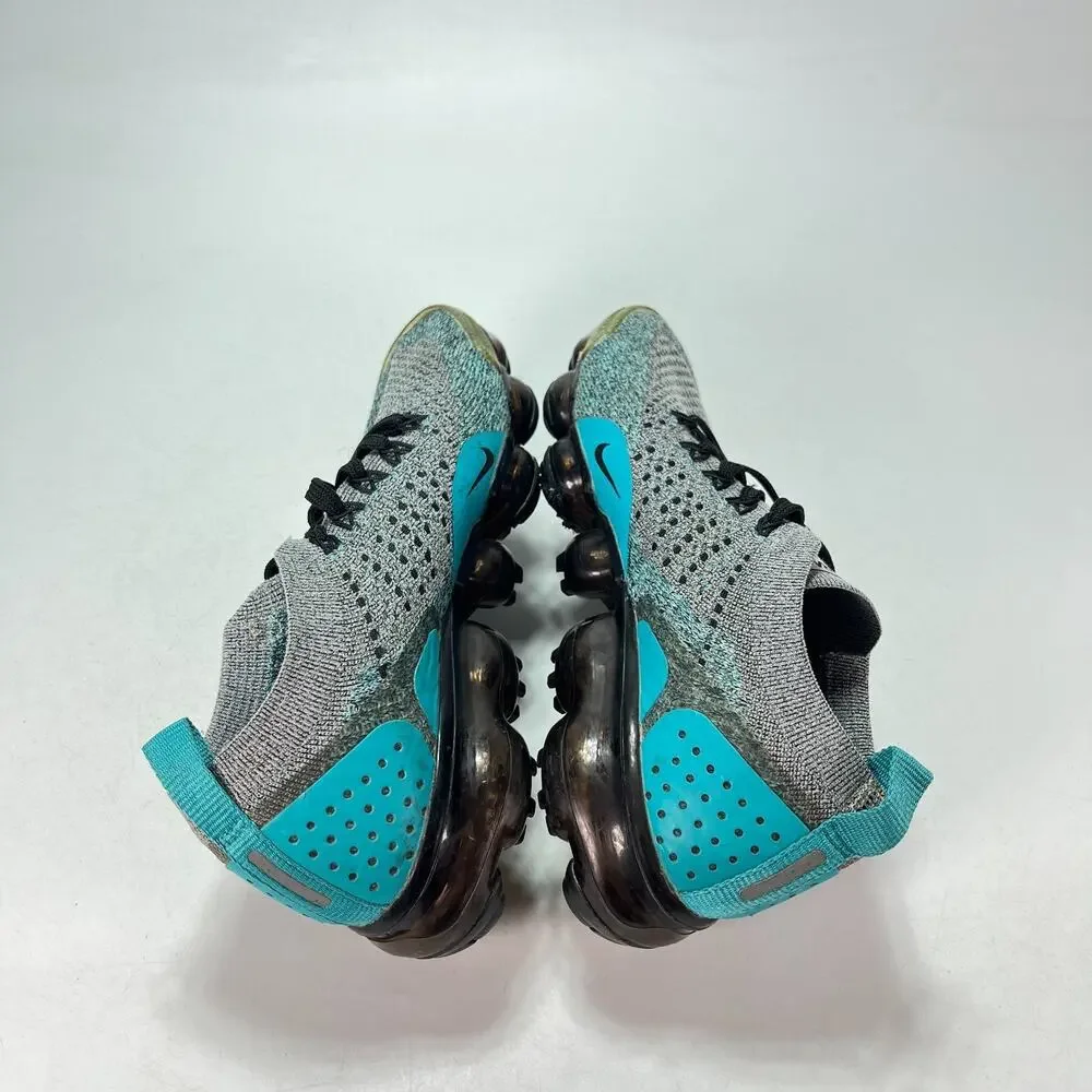 Nike Air VaporMax Flyknit 2 Dusty Cactus Hyper Jade Running Shoes Women's Sz 6.5
